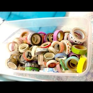 Huge lot of washi tape
